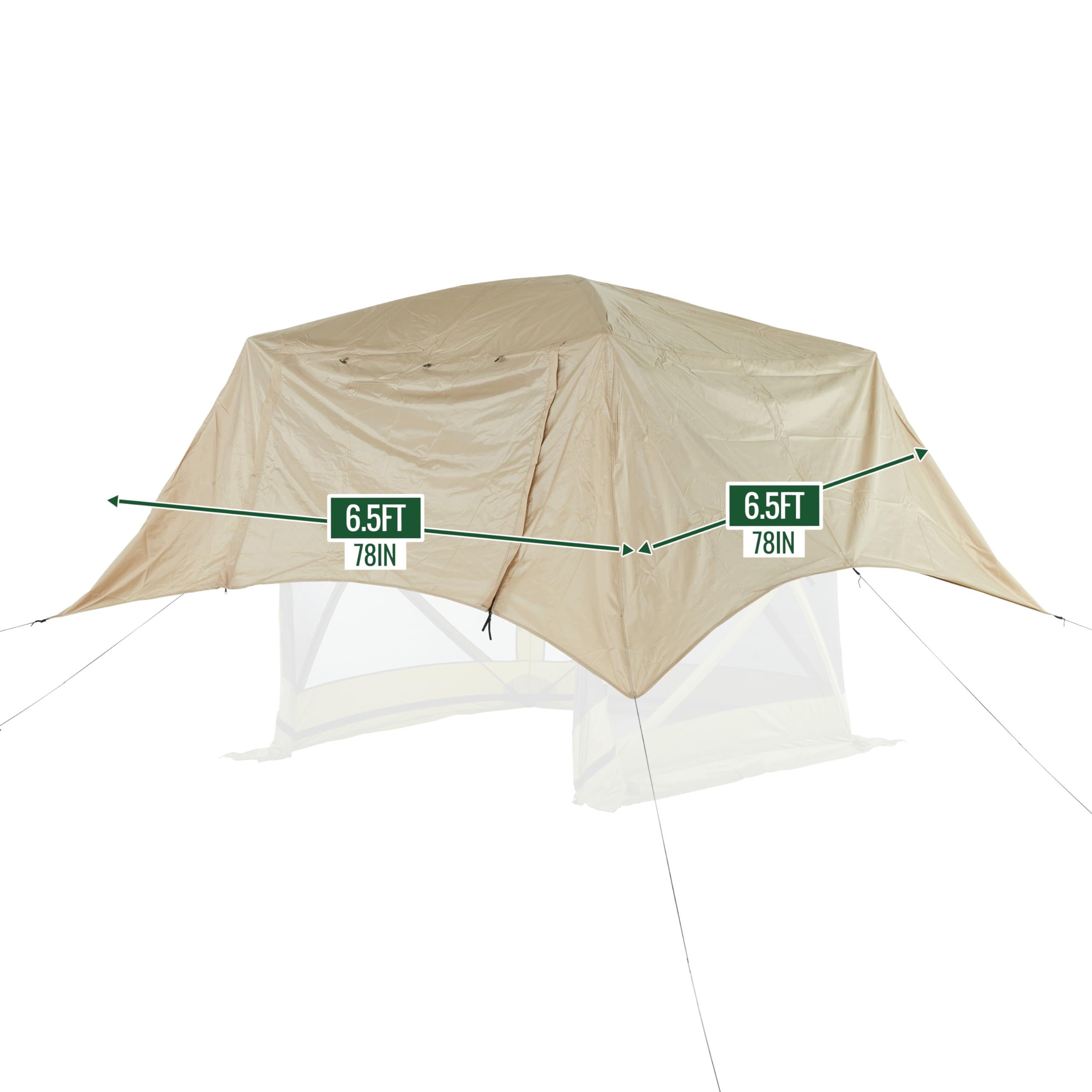 Amazon.com: Hike Crew Gazebo Rain Shelter Tarp Compatible with 4