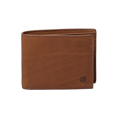 Johnston & Murphy Rhodes 2 in 1 Billfold Wallet Wallet Handbags Tan Full Grain, Full Grain leather/Leather