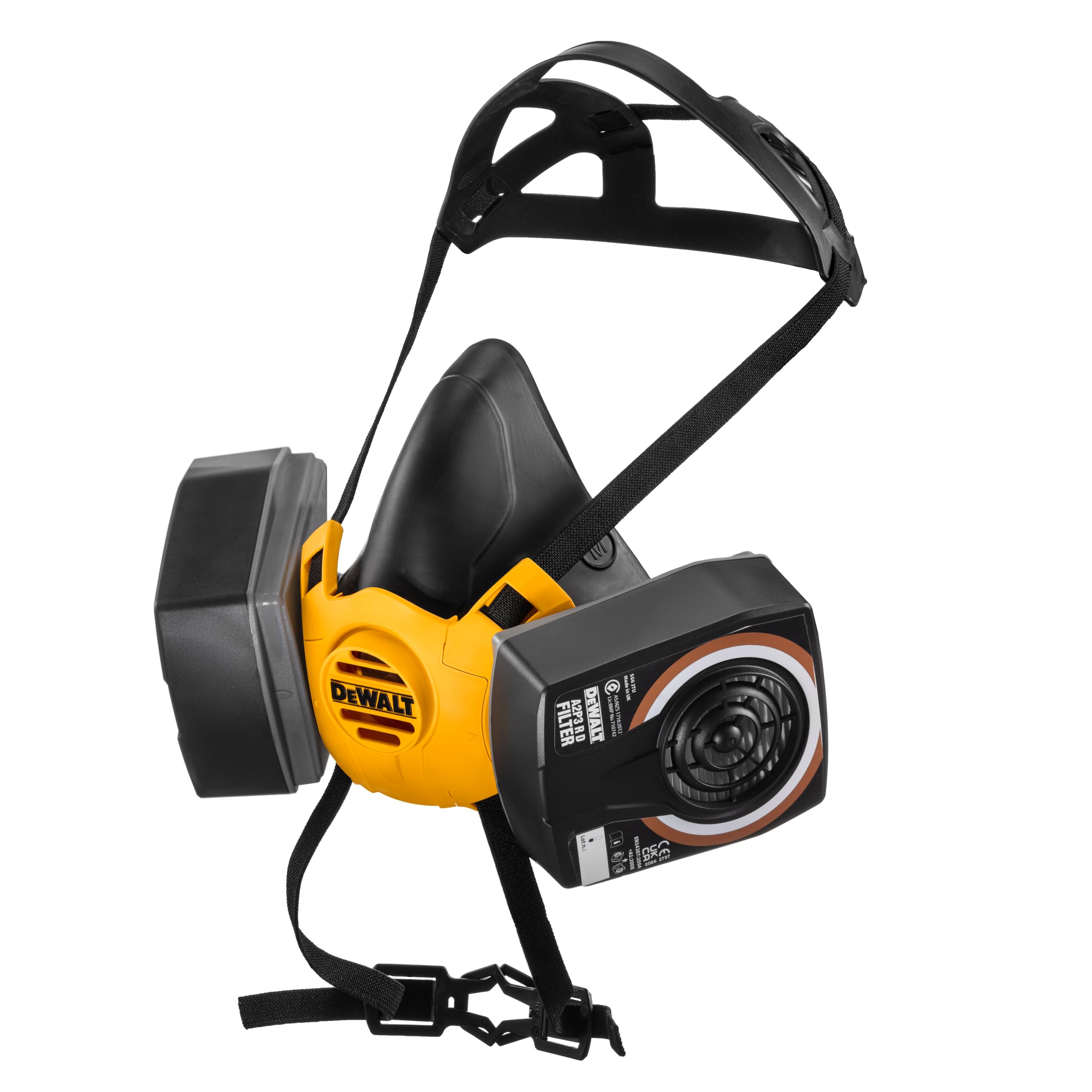 Dewalt Respiration Dxir1Hmla2P3 A2P3 Half Mask RespiratorLarge Dwr1Hmla2P3 from B&Q