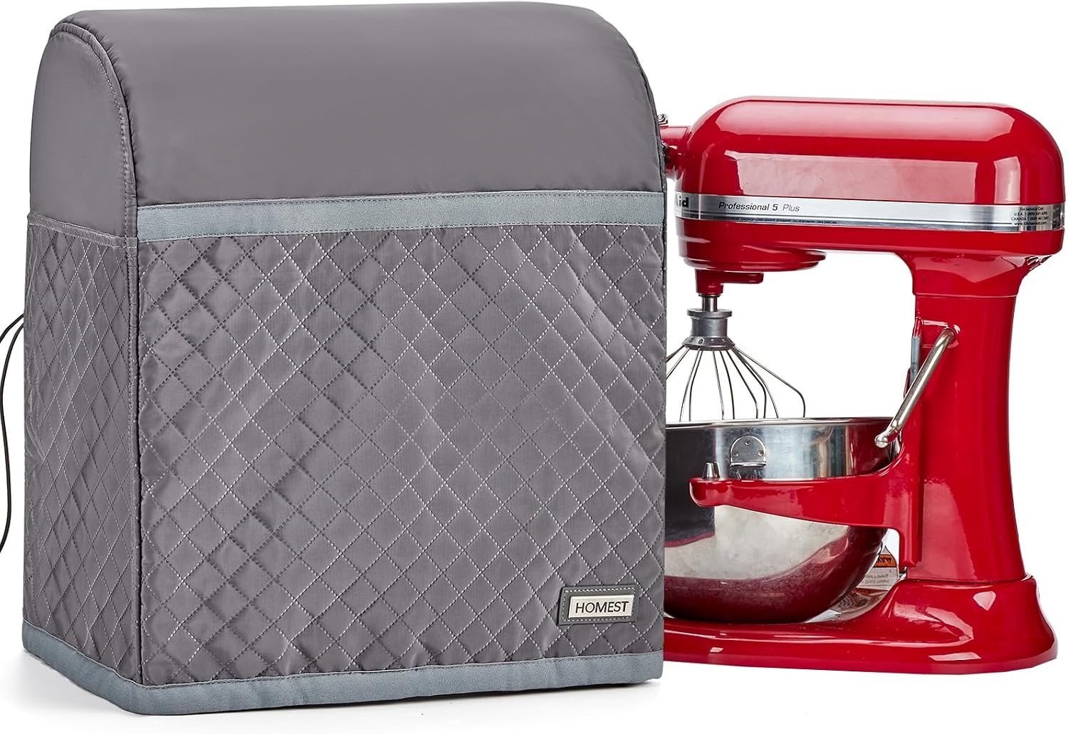 HOMEST Quilted Bowl Lift Cover