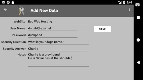 Password MGR