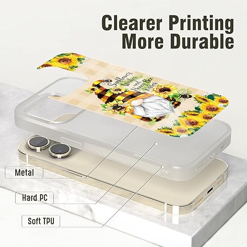 Miniatura 9 de Fundas de teléfono para concientización sobre el cáncer de mama, regalos para sobrevivientes para mujeres, funda de gnomo rosa aplicable con iPhone