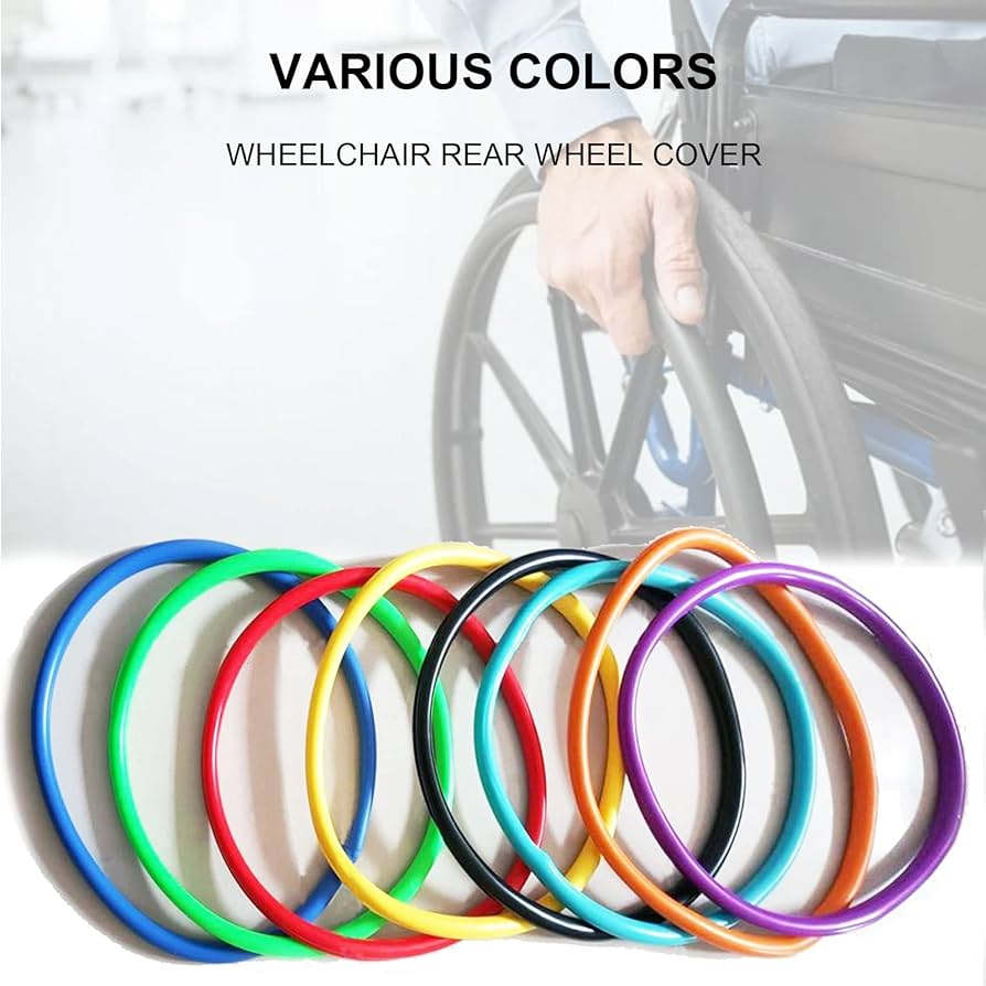 Amazon.com: 1 Pair Wheelchair Push Rim Covers, Non-Slip Wear