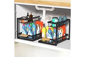 Kitchen Organizers and Storage Under Sink: Keep Your Kitchen Clutter-Free with Our...