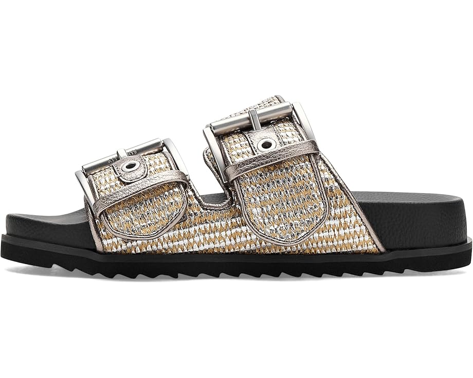AllSaints Sian Raffia Sandals - Left View