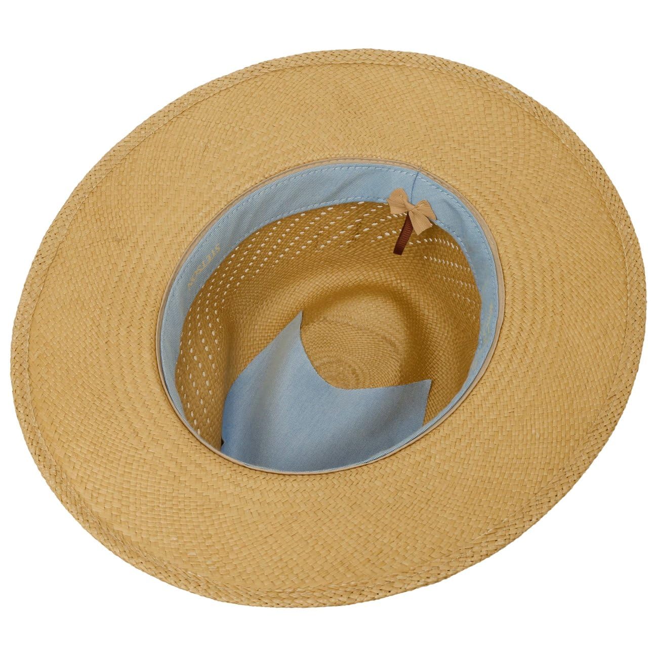 Stetson Vented Crown Traveller Sombrero de Paja Proteccion UV Hombre Mujer Primavera Verano