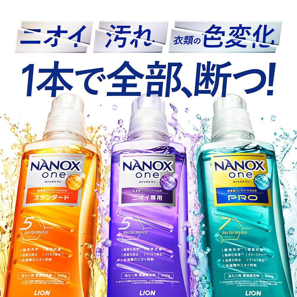 Amazon.co.jp: ナノックスワン (NANOX one 匂い専用) ニオイ専用 洗濯