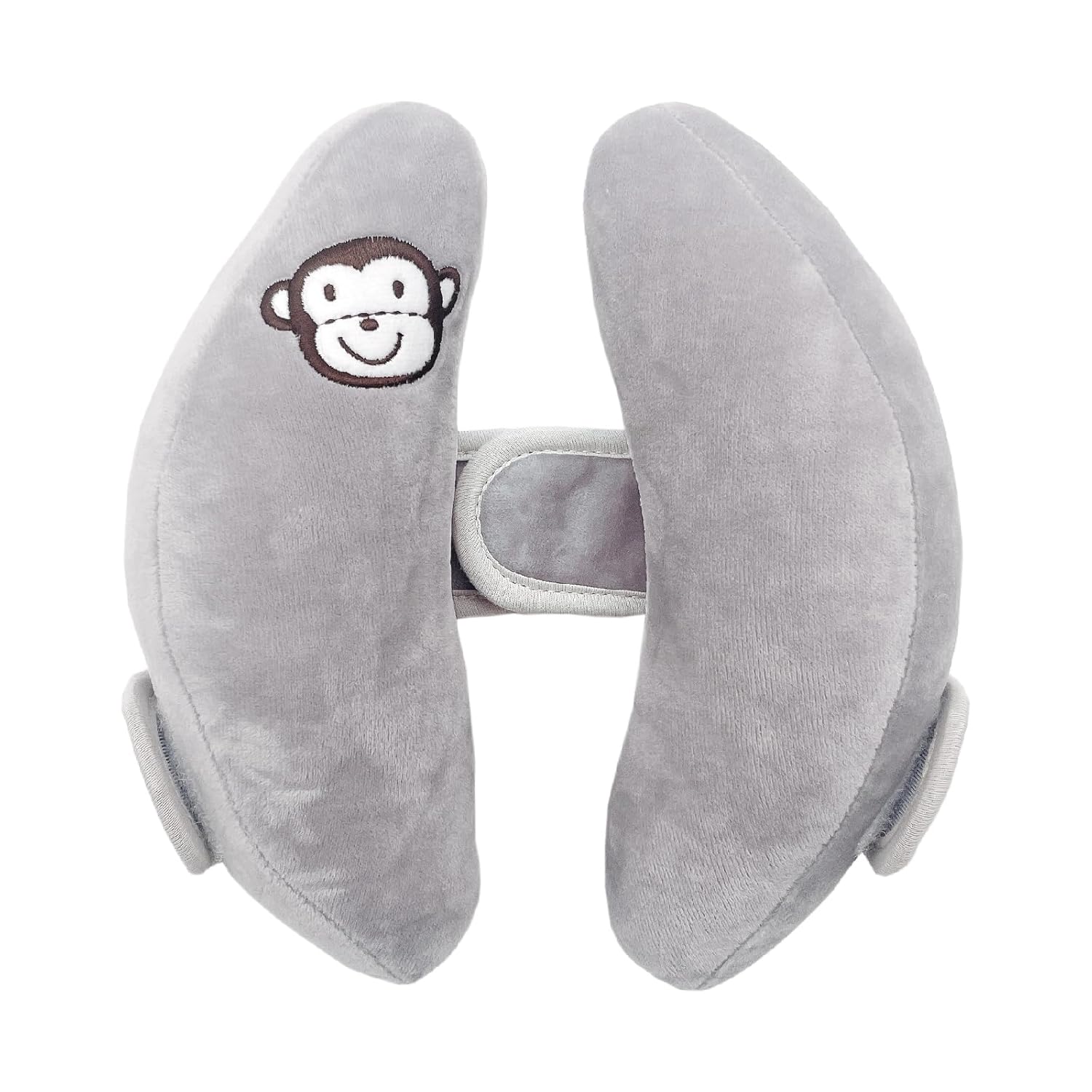 Baby Travel Pillow, Adjustable Head Neck Pillow for Infant Car Seat, Stroller Headrest Pillow for Infants, Banana Travel Headrest Pillow, Comfortble Toddler Neck Pillows for Pushchair, Gray Baby Travel Pillow, Adjustable Head Neck Pillow for Infant Car Seat, Stroller Headrest Pillow for Infants, Banana Travel Headrest Pillow, Comfortble Toddler Neck Pillows for Pushchair, Gray