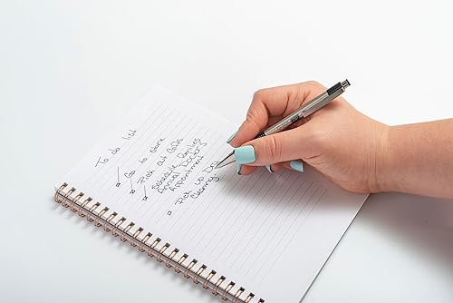 Miniatura 11 de Zebra Pen G-301 Bolígrafo de gel retráctil, punta media de 0.028 in, barril de acero inoxidable, ideal para regalos de profesores, suministros