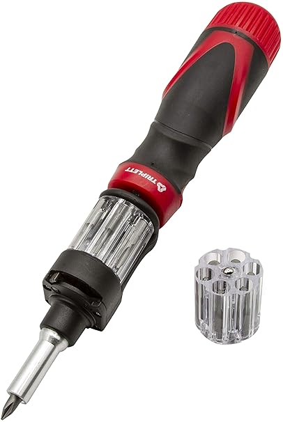 Triplett Professional Autoloader 12-in-1 Multi-Bit Ratcheting Screwdriver (TPAL-X)
