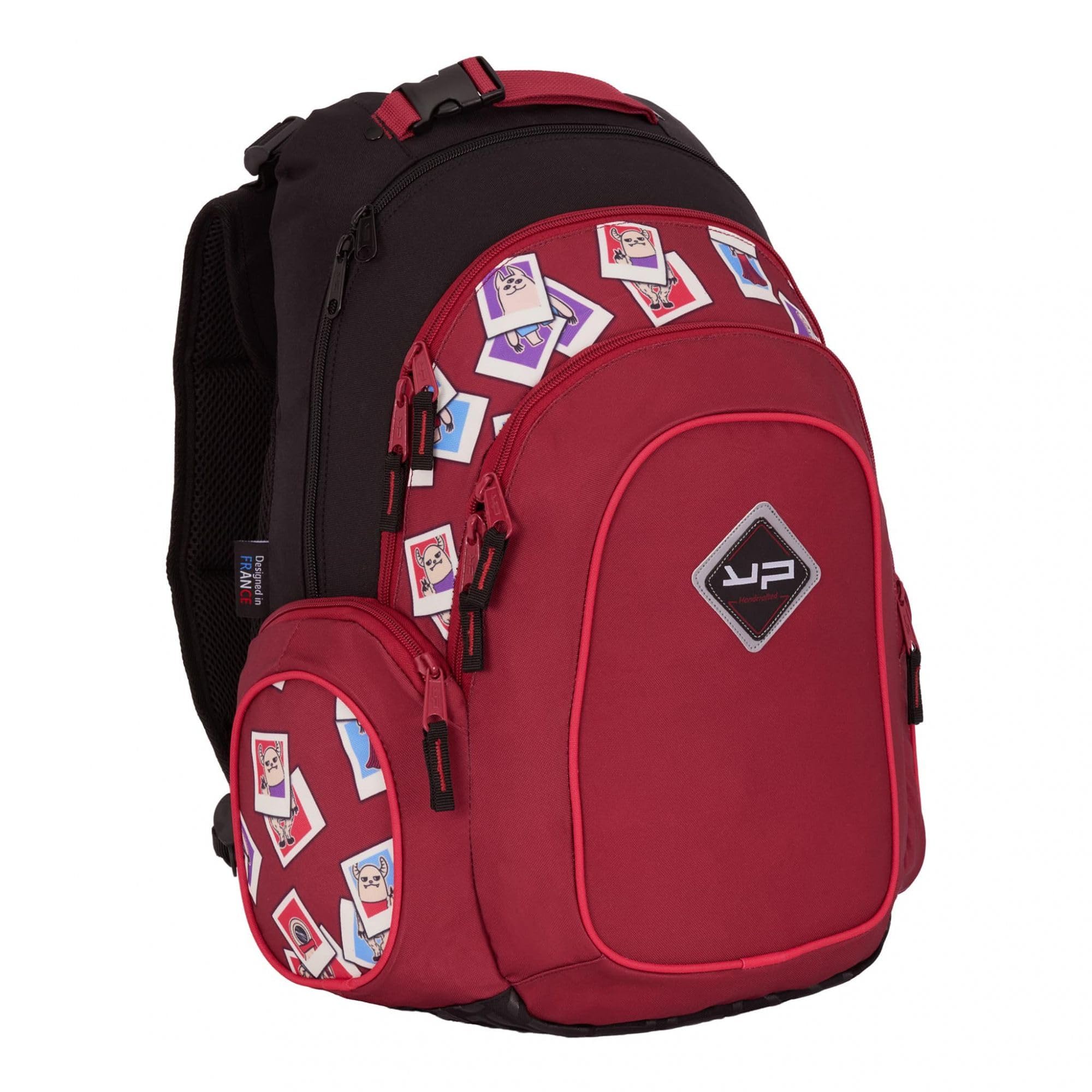 BODYPACK Sac à dos recyclé dos réglable Insta Rouge