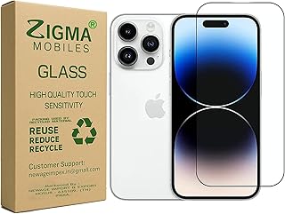 3 Pack Screen Protector Military-Grade Gorilla Tempered Glass Compatible For iPhone 15 Pro Edge To Edge Coverage 9H hardness Screen Guard (For I Phone 15 Pro)
