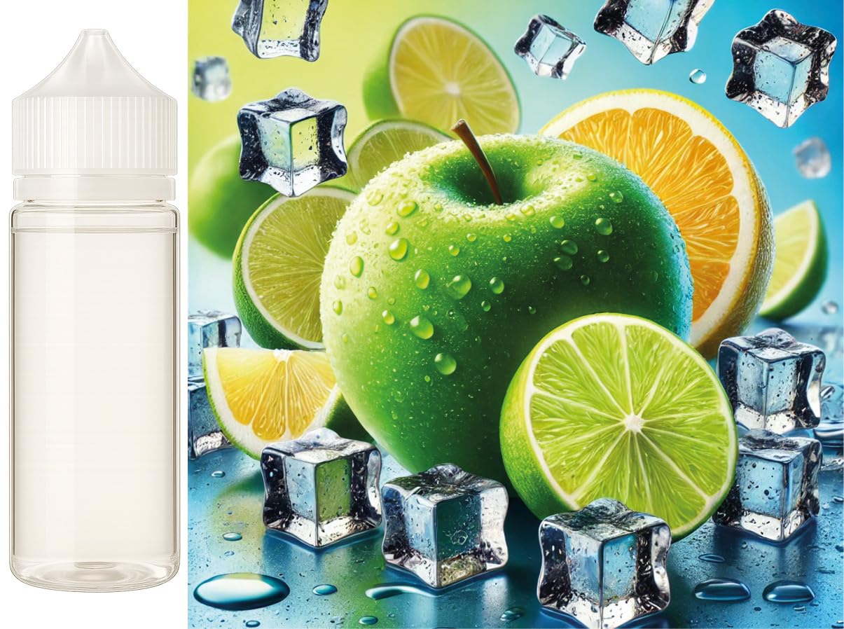 Citrus Cool Burst - grüner Apfel, Limette, Zitrone Ice Aroma Konzentrat - Vegan - Sasami - 100ml