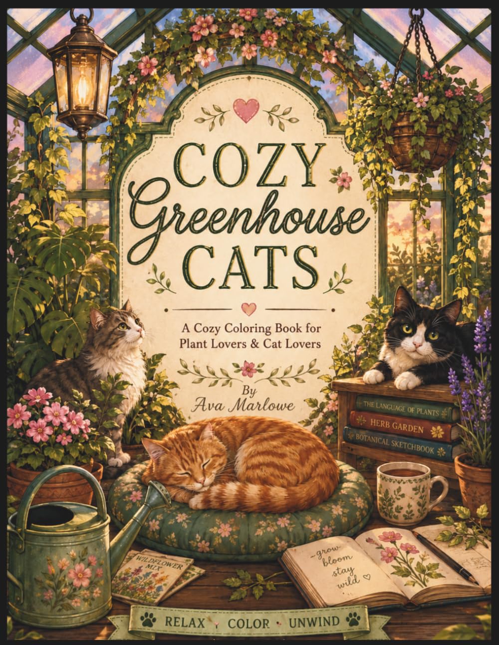 Cozy Corners: Cozy Greenhouse Cats