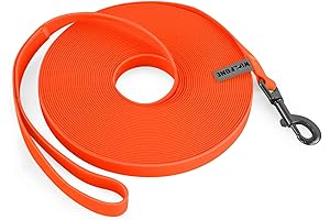 30FT Long Orange Dog Leash: Ultimate Control and Freedom for Active Companions