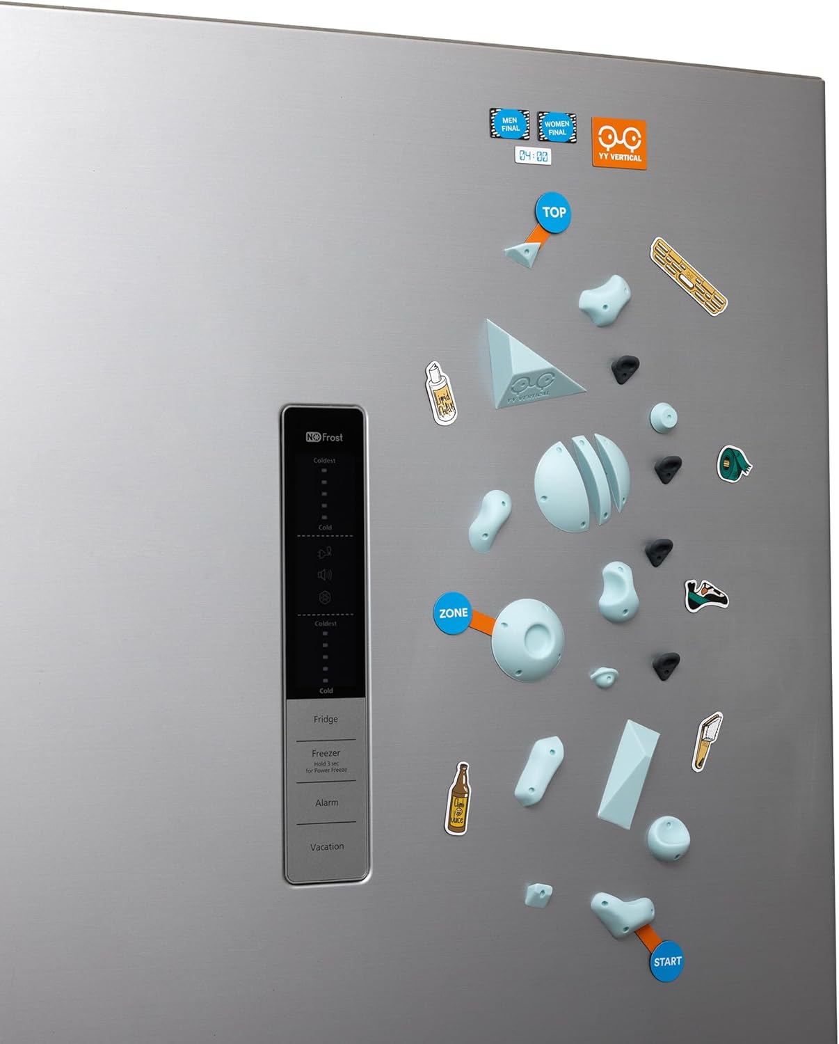YY Vertical - Magnet Route Setter Magnetic Holds for Fridge, Boulder Edition