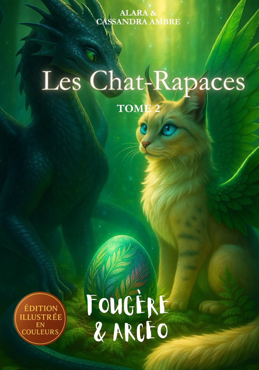 Fougère et Arcéo: Edition illustrée (Les Chat-Rapaces)
