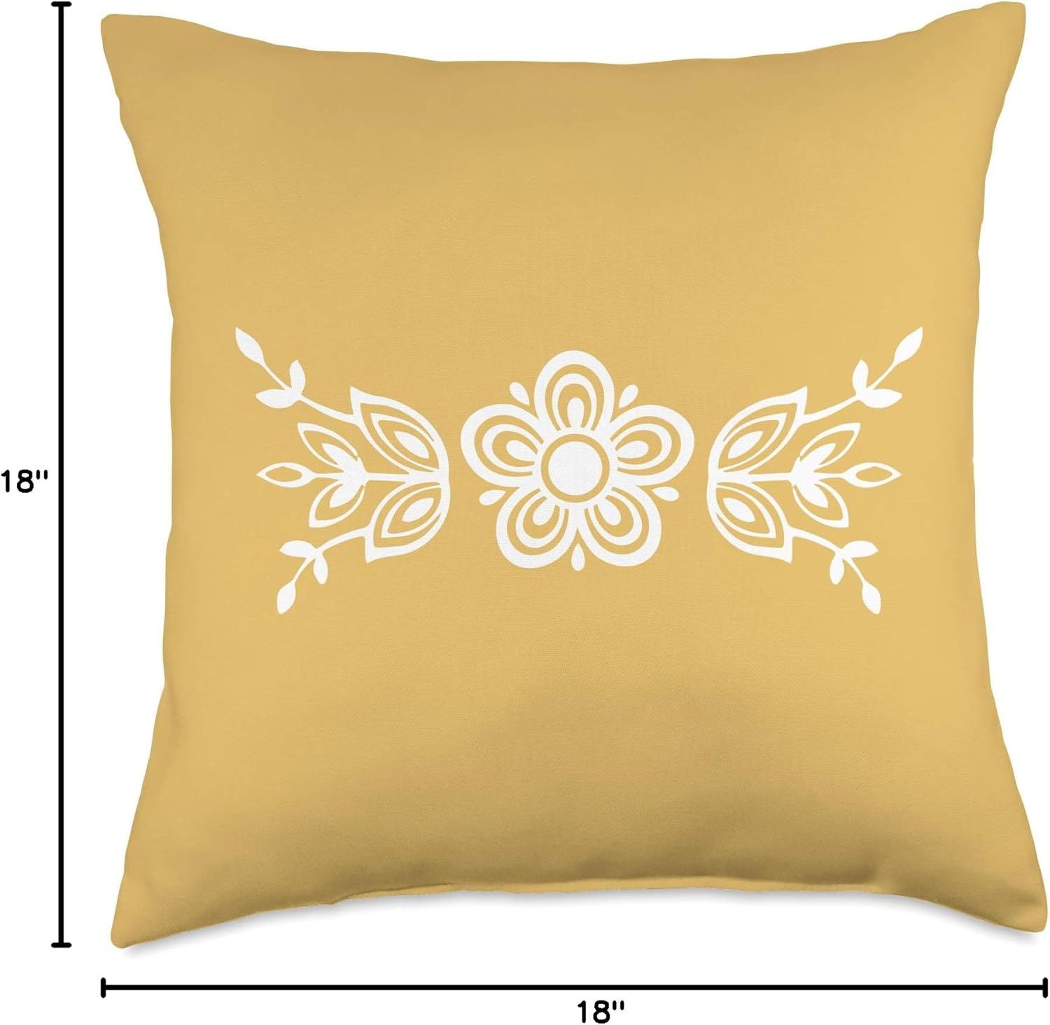 Vintage Pyrex Butterfly Gold Collectors, Retro Kitchen Throw Pillow