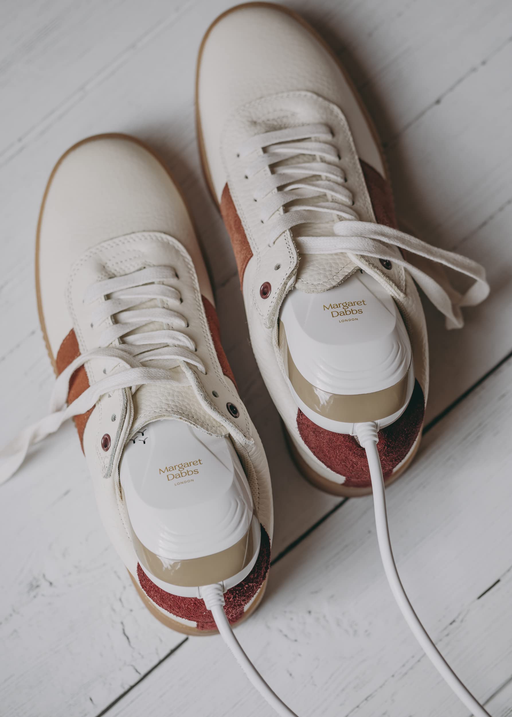 Margaret Dabbs 3-IN-1 Shoe Freshener Device to Keep Footwear Fresh, Clean and Odour Free EU Plug