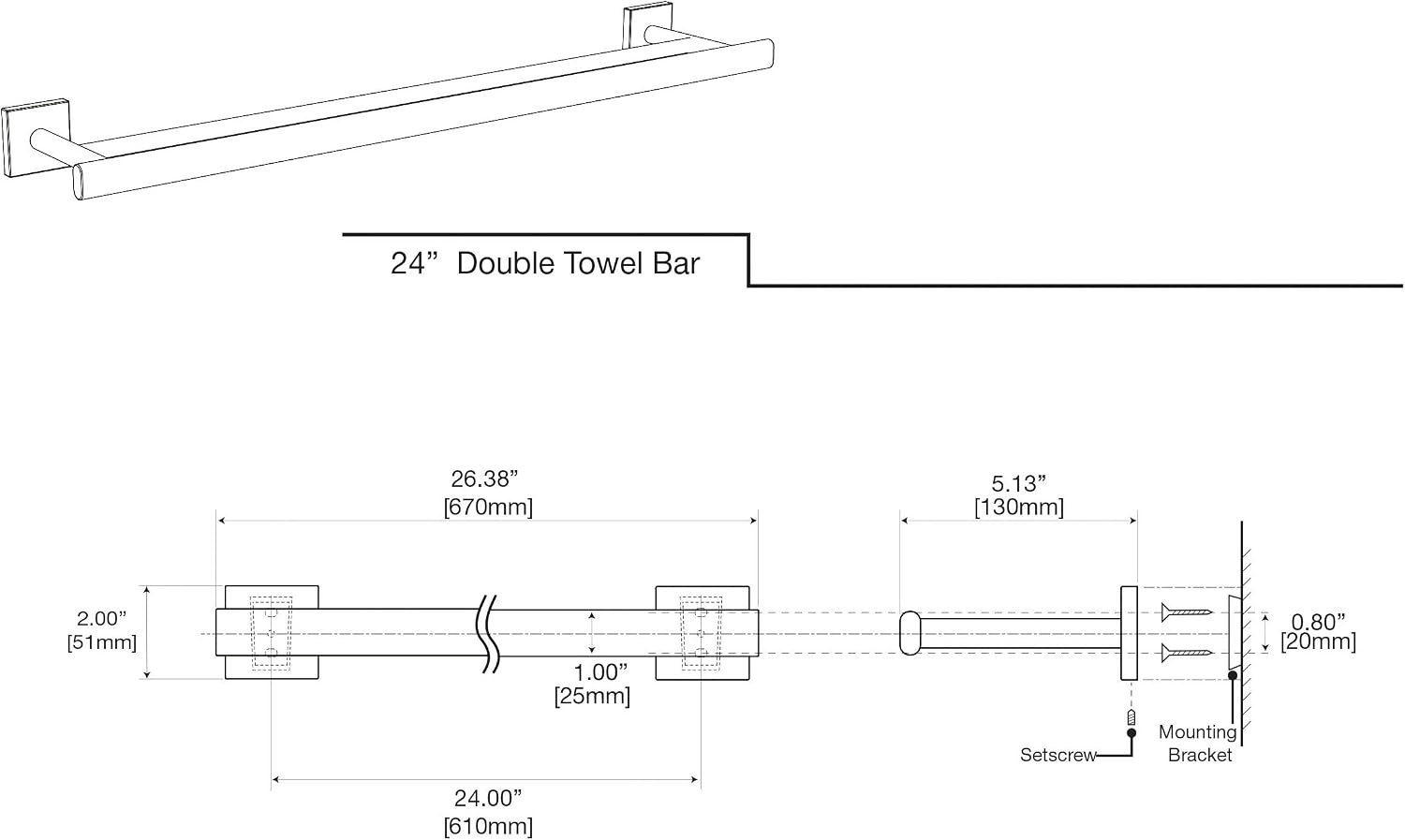 Exclusive Discount 🔥 Gatco 4064 Elevate Double Towel Bar, 24 Inch, Brushed Brass Free Shipping Over $50 Gatco 4064 Elevate Double Towel Bar, 24 Inch, Brushed Brass