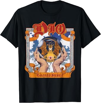 Dio Sacred Heart Black T-Shirt