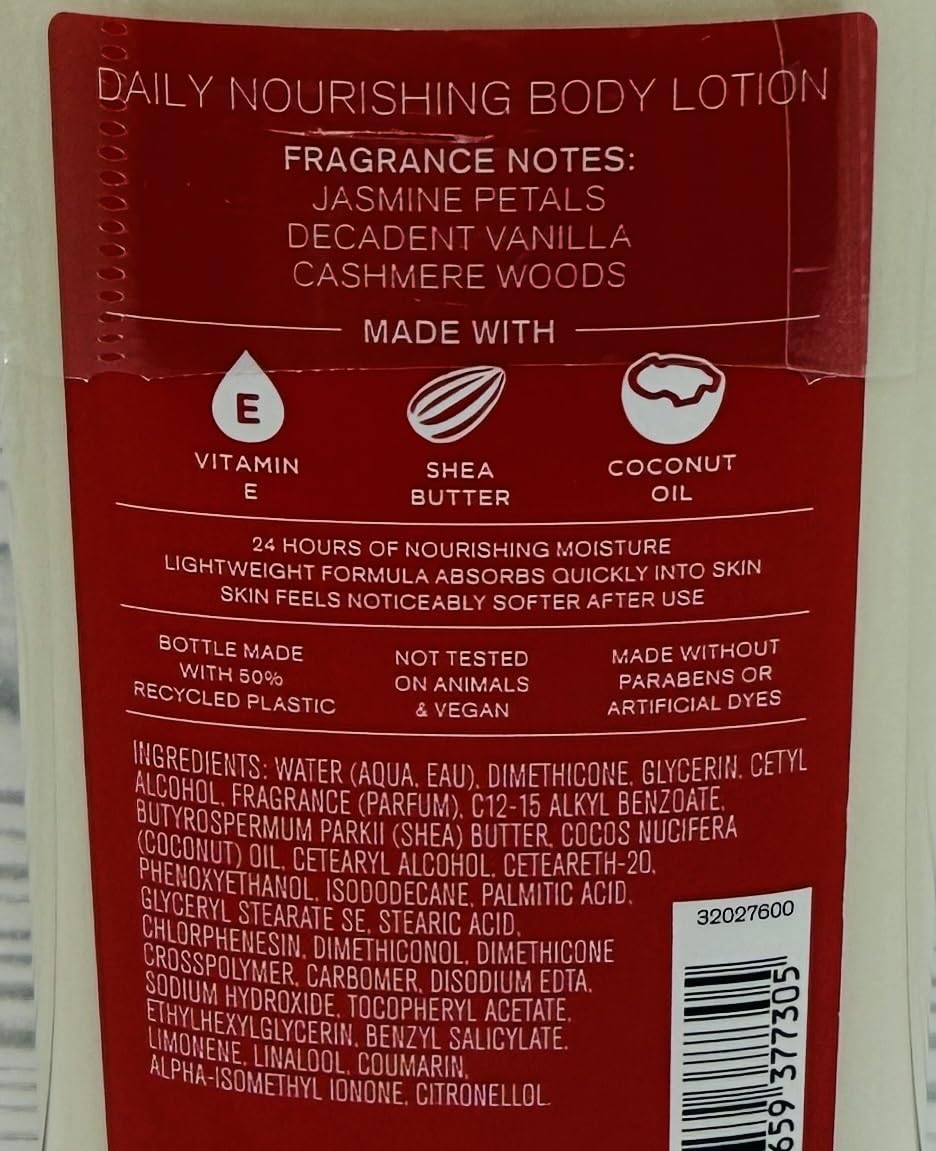 Bath & Body Works Womens Forever Red Vanilla Rum Body Lotion 8 Ounces Each Pack of 2 - Image 2
