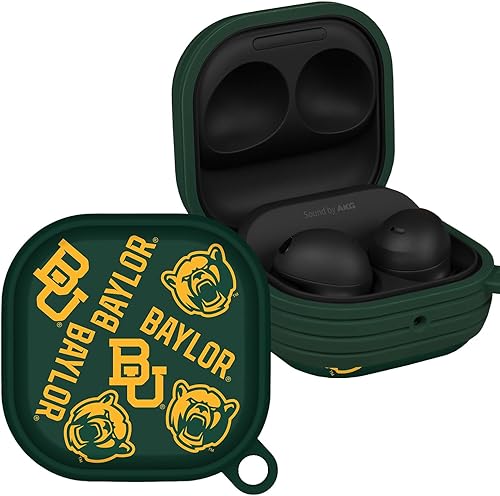 Miniatura 6 de Affinity Bands Baylor Bears Champion Series HDX - Funda compatible con Samsung Galaxy Buds Pro Champion Series,Camo,Classic,Baylor Bears,2-Baylor