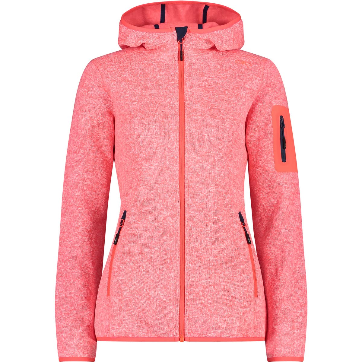 CMP Giacca In Knit-tech Da Donna Con Cappuccio Fisso Giacca Donna - 2