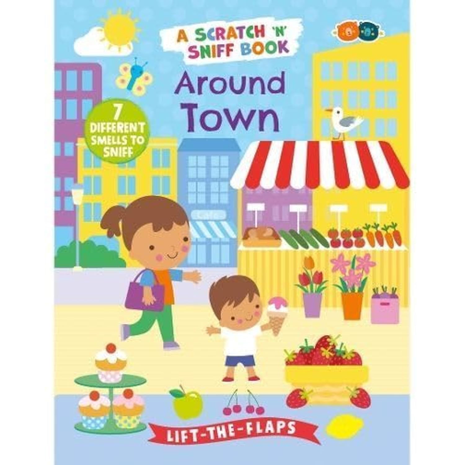 My Book of Smells - Around Town by Holly Morris (Hardback Book)
