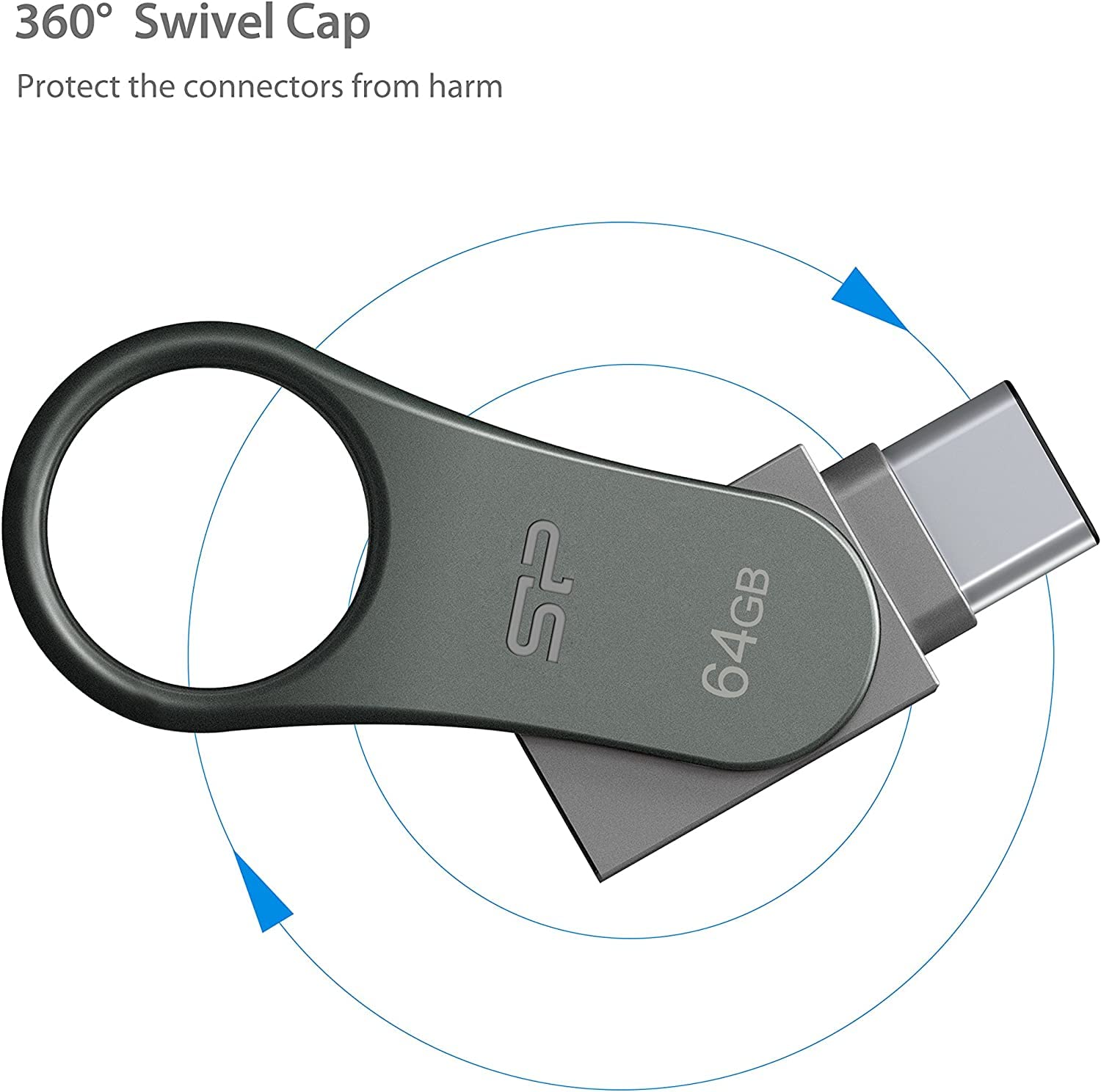 Amazon.co.jp: シリコンパワー デュアルUSBメモリ 32GB Type-C & USB3