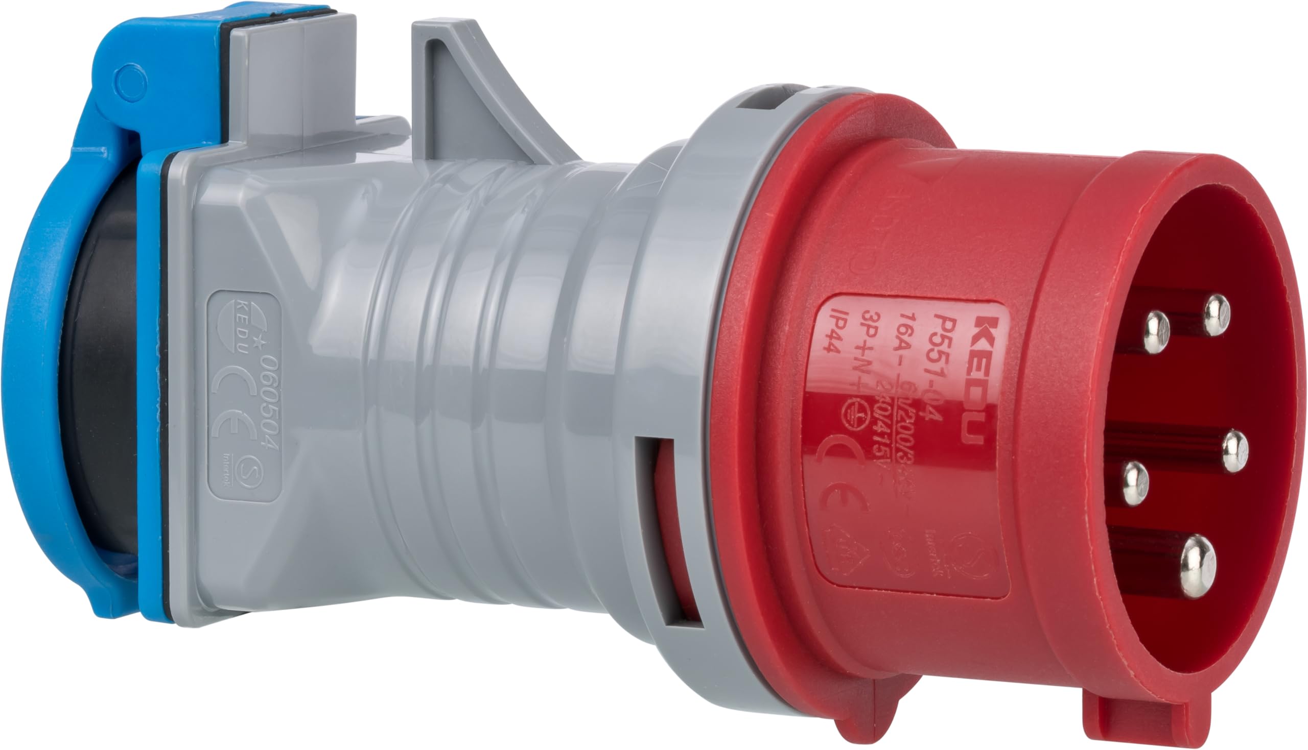 CEE-Adapterstecker 16A / 1 Steckdose 9433020 PCE