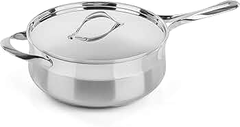 Amazon｜Barazzoni 蓋付 ソースパン 20cm MY LADY ステンレス｜片手鍋
