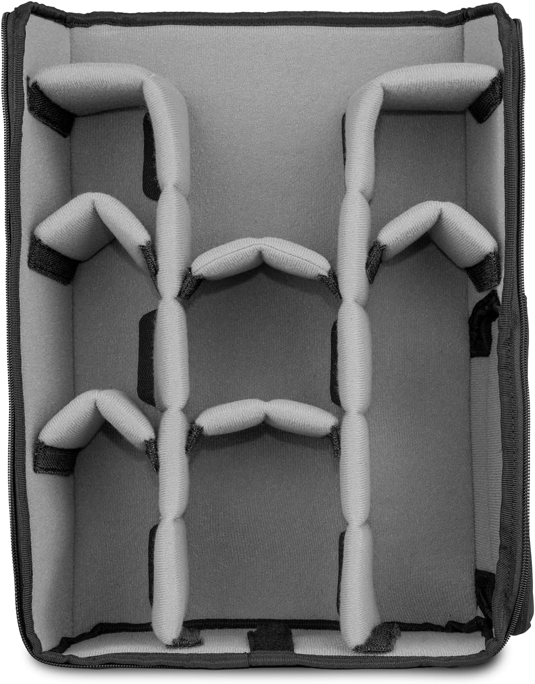 WANDRD All New Pro Camera Cube V2: Large Camera Organizer with Soft Grey Interior, Quick Side Access & Modular Dividers—Fits PRVKE 21L Traveling Bag, 2 Bodies, Zoom Lenses, Drone & Accessories