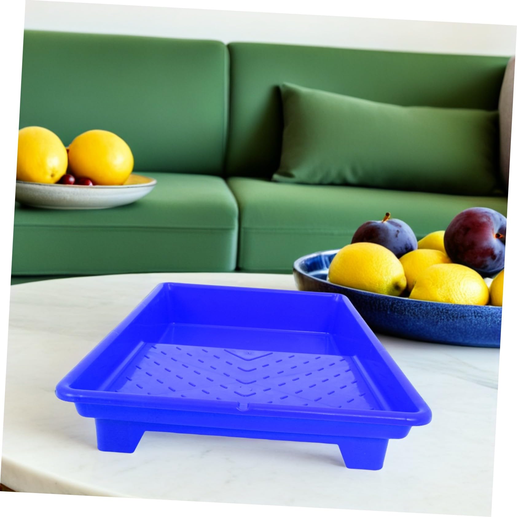 5 Szt. Plastikowych Tac Malarskich Cali Ergonomiczne i Wielokrotnego Użytku Do Mieszania Kolorów i Malowania Ścian Kompatybilne z Różnymi Farbami Do Projektów DIY i Remontów