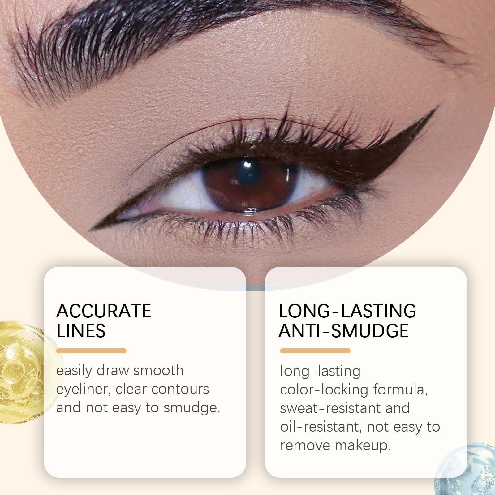 Gamma eyeliner waterproof: matita gel eyeliner waterproof, lunga tenuta e consistenza setosa