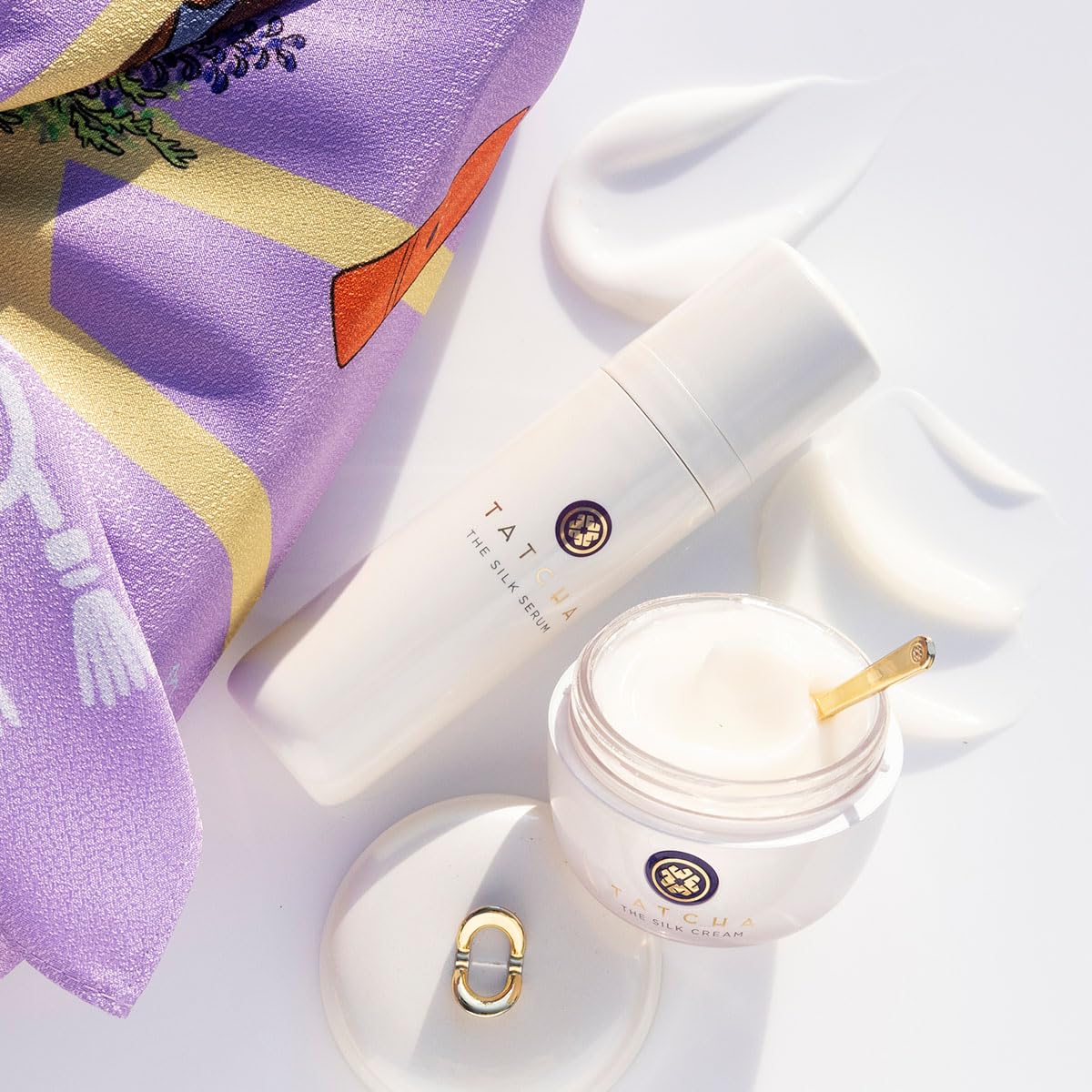 TATCHA The Silk Firming Set | Gift Set - The Silk Serum and The Silk Cream ($223 Value) - Image 8