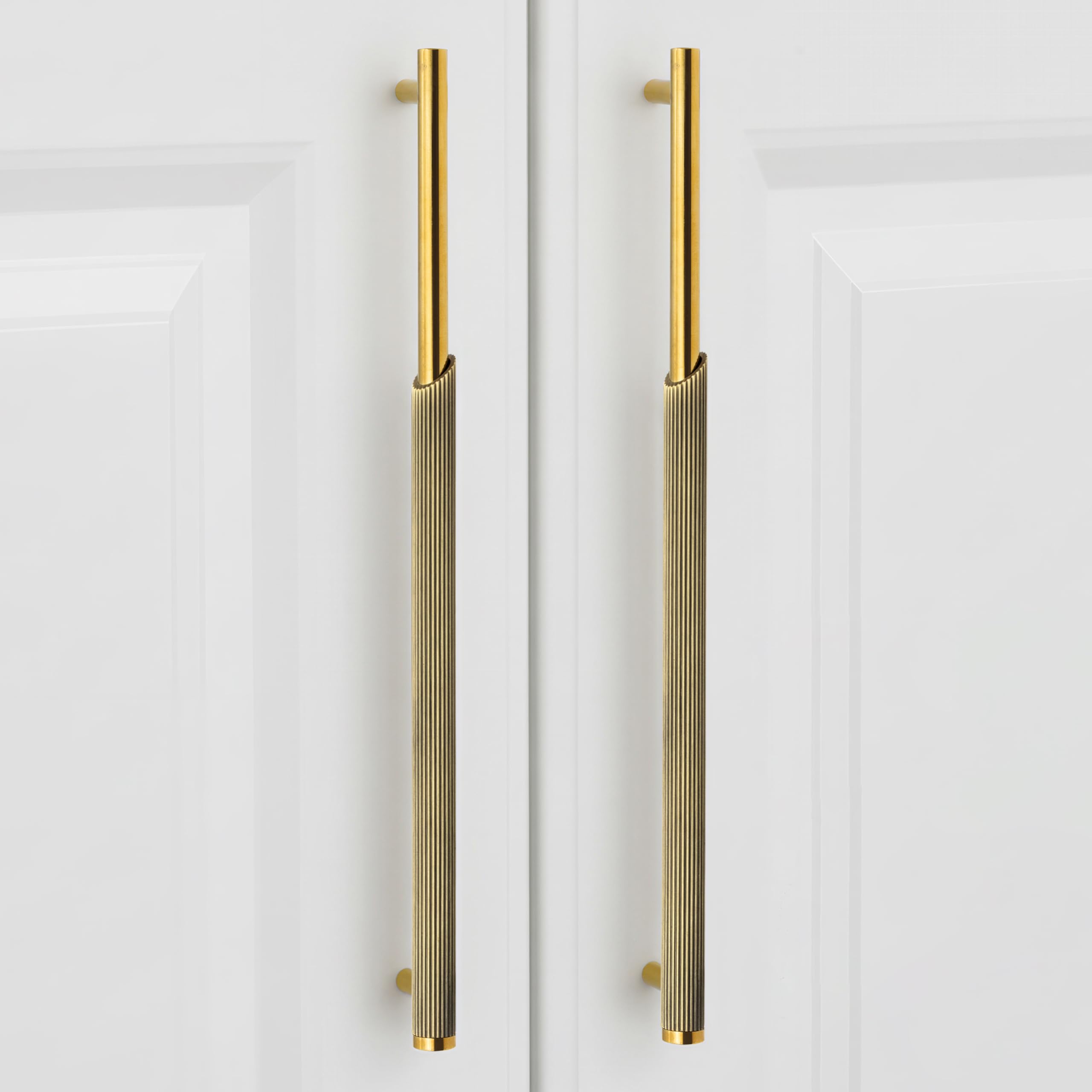 Plantex Stainless Steel & Aluminium Cabinet Handle/96mm Wardrobe Door Handle/Cupboard Pull-Push Handles for Home/Office - Pack of 2 (Brass Antique & Gold) — Amazon image 30