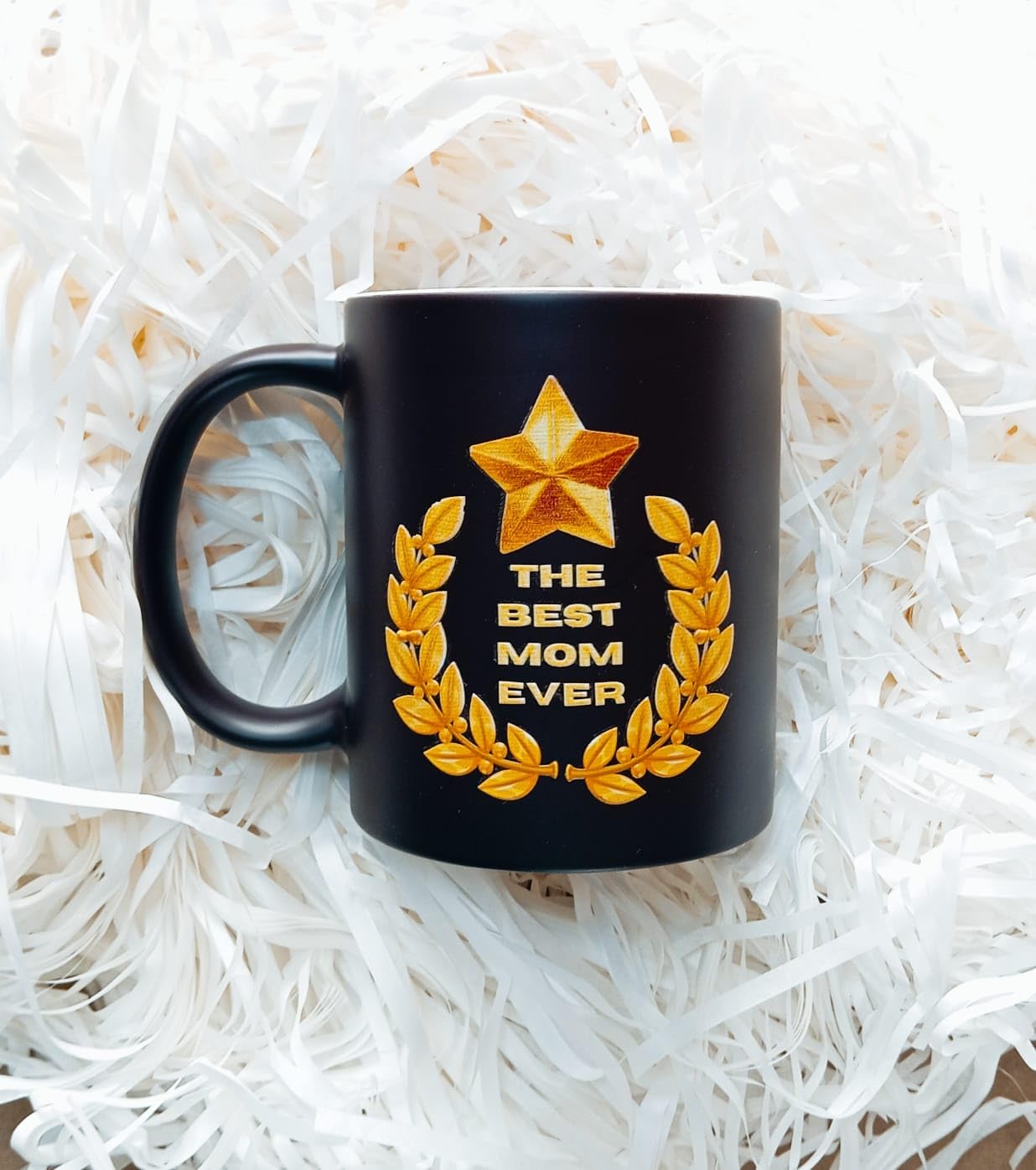 THE GIFT FACTORYGIFT FACTORY Best Mom Ever Ceramic Coffee Mugs Magic Mugs 1-Piece Custom Printed Magic Mugs