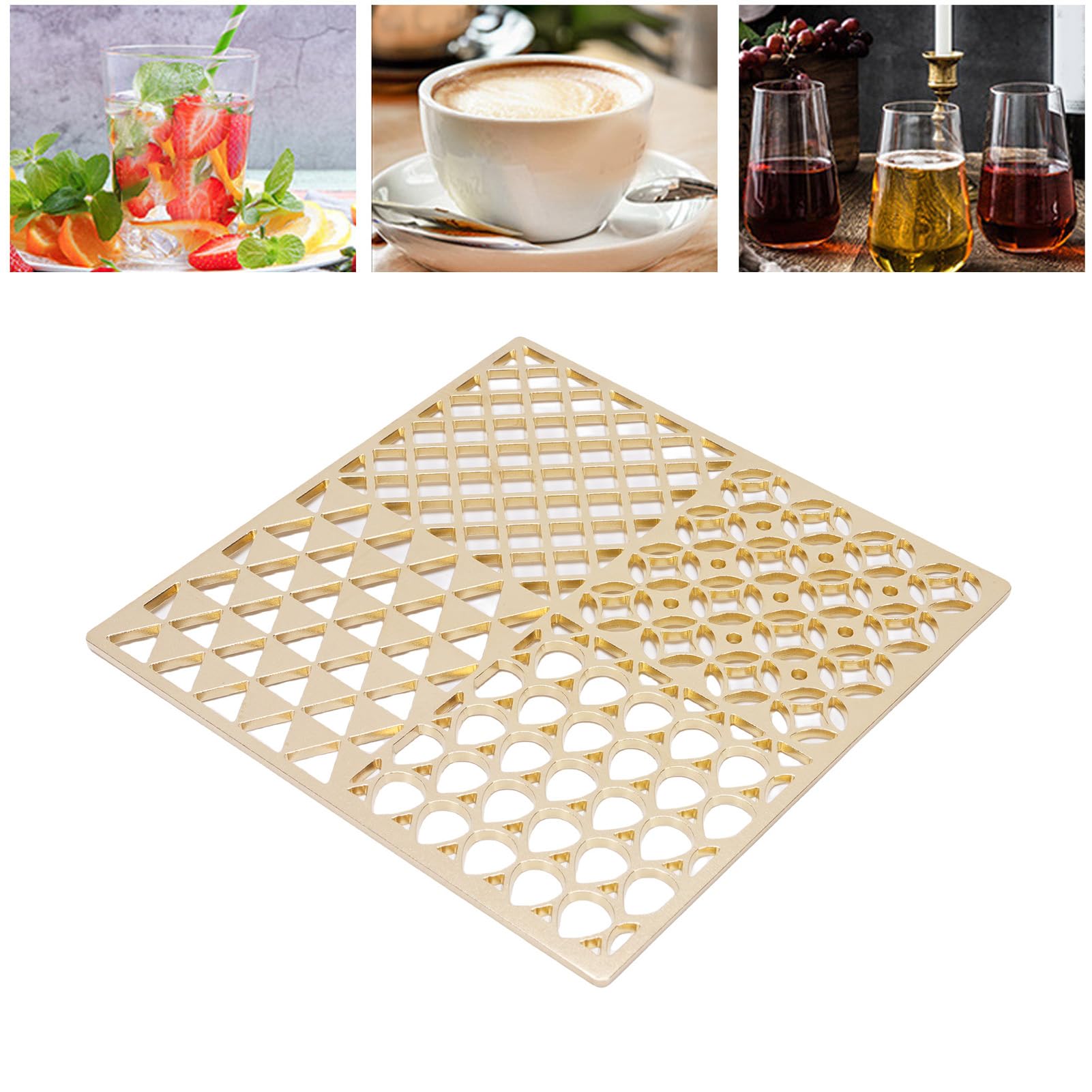 Plateau de Conception de Machine à Glaçons Transparent pour Cocktails Whisky élégance sans Effort Matériel de Cuivre de Glace Prêt pour la Fête (B)