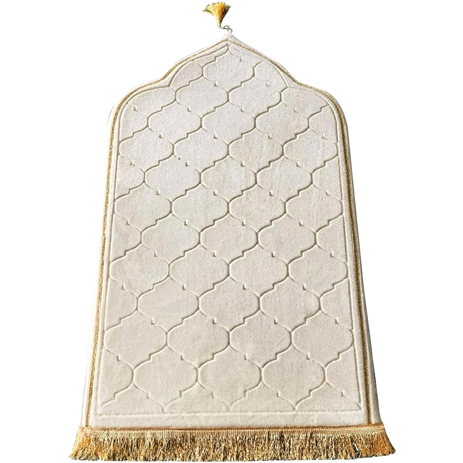 Alfombra de oración para meditación diaria y Salah con tejido de franela suave