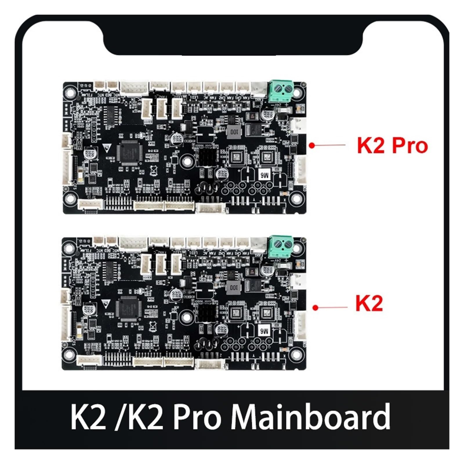 Scheda Madre Compatibile Con Creality K2/K2 Pro | Stampa 3D, controllo stabile, installazione semplice, sostituzione del circuito stampato a 32 bit(K2 Pro)