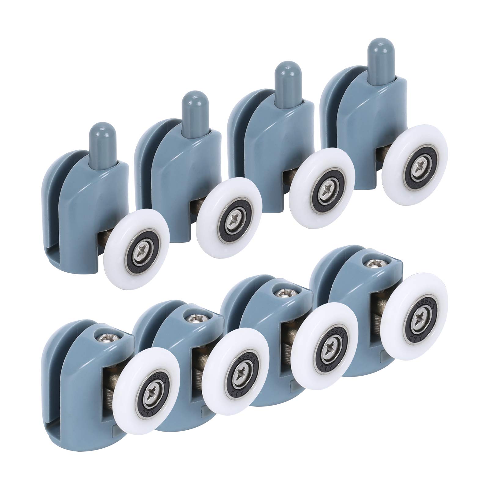 Buy HO2NLE 8 Pcs Shower Door Rollers 23mm Shower Door Wheels Single