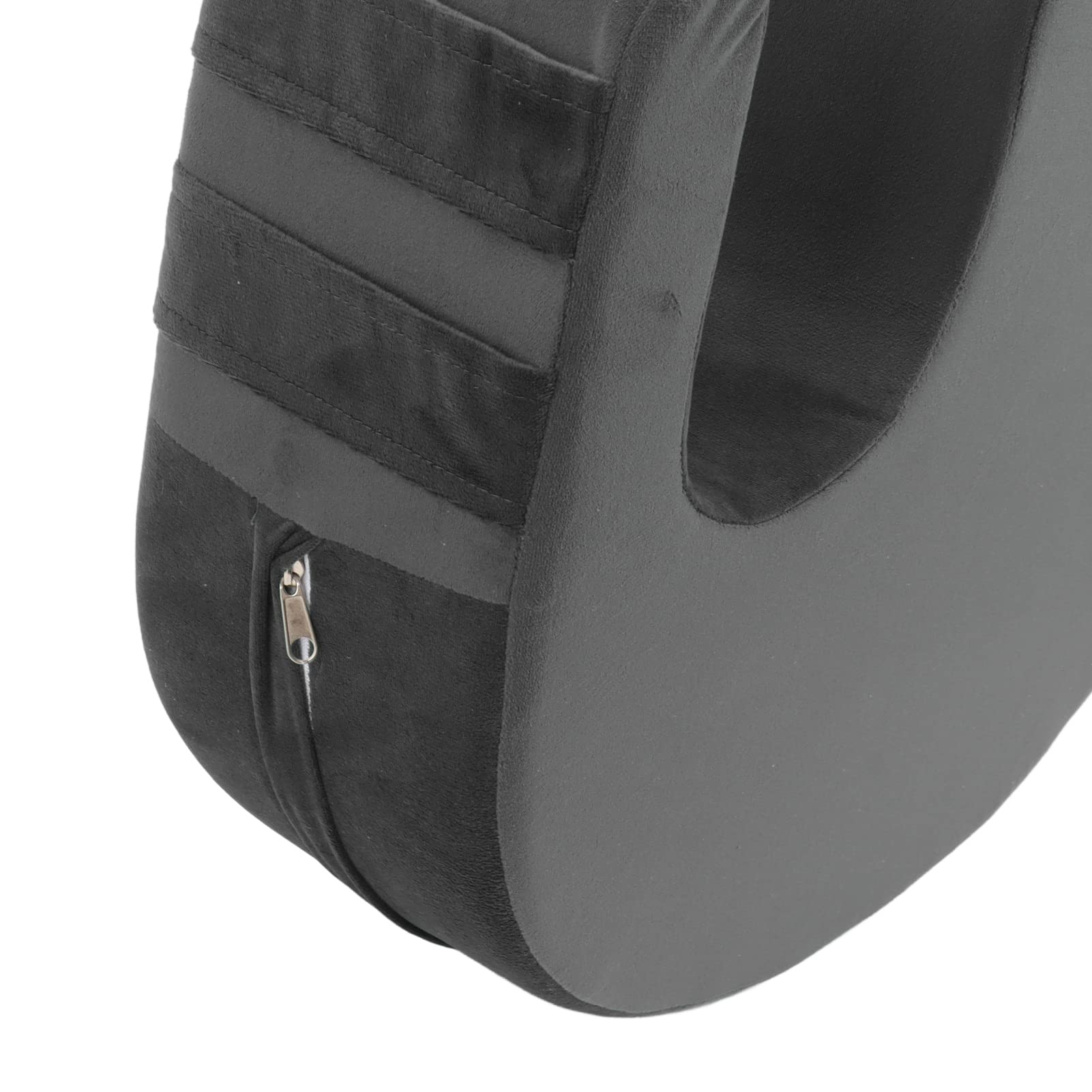 Patient Turning Device, U Shaped Bedridden Elderly Turnover Device With Detachable Strap Multifunctional Turning Pillow For Obese People Elderly Patients (Grey)