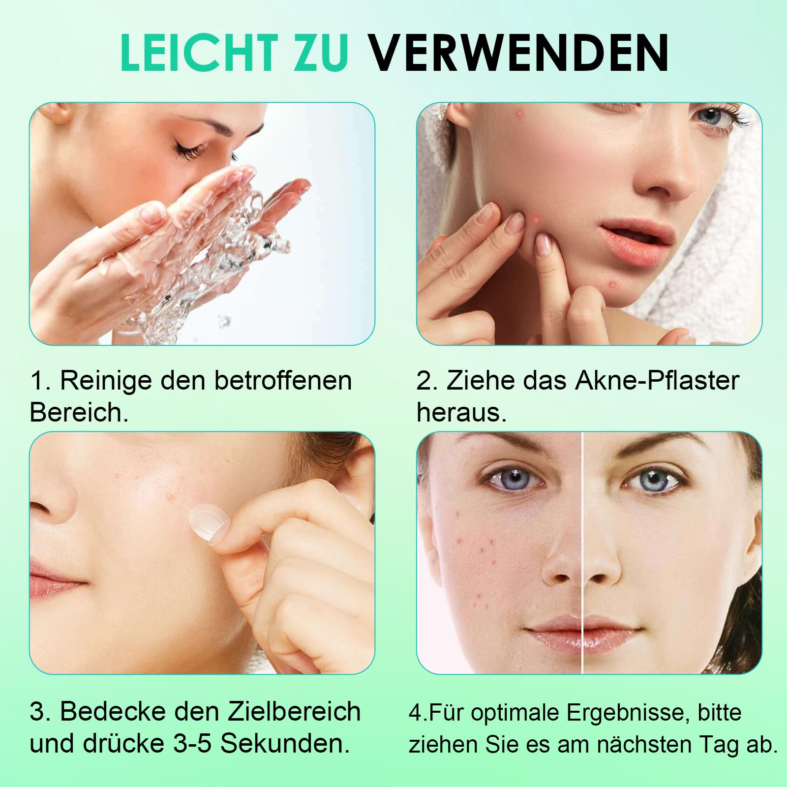 300 PCS Pimple Patches Spot Patches Acne Treatment Absorbing Cover Invisible Blemish Cover Spot Sticker for Fast Acting Skincare - Image 4