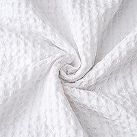 Vista 8 de PHF Fundas de almohada ultra suaves con tejido de gofre, tamaño King, sin inserto, paquete de 2 fundas de almohada de 20" x 36", fundas de almohada