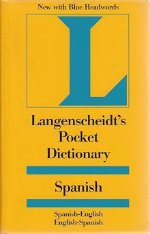 Langenscheidts Pocket Dictionary Spanish-English / English-Spanish