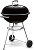 Weber 1321004 Compact Kettle, 57 cm, Siyah