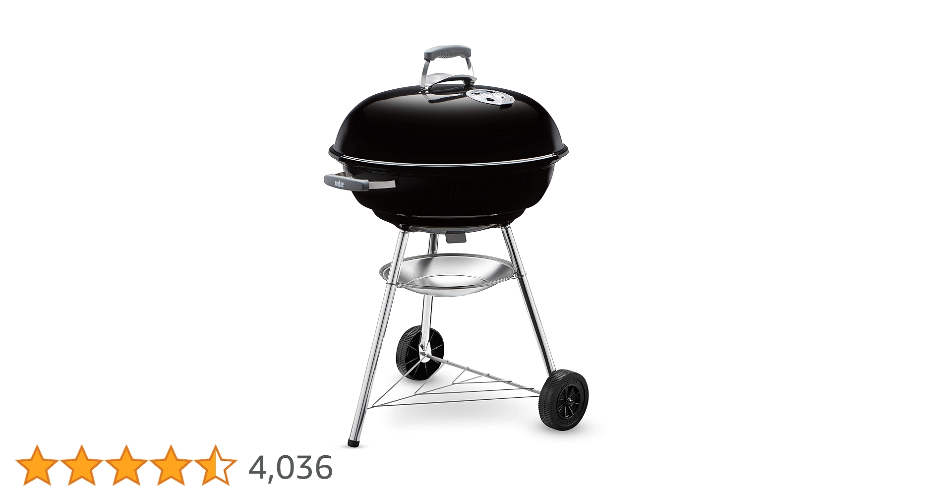 Weber Compact 57 Charcoal Grill (Black) : Amazon.in: Garden & Outdoors