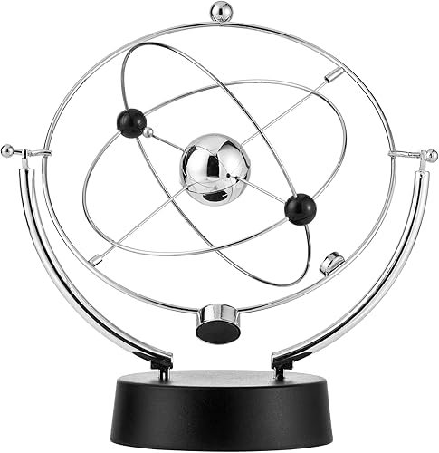 Miniatura 4 de Electronic Perpetual Motion Battery Operated Home Office Desk Ornament (Universe)