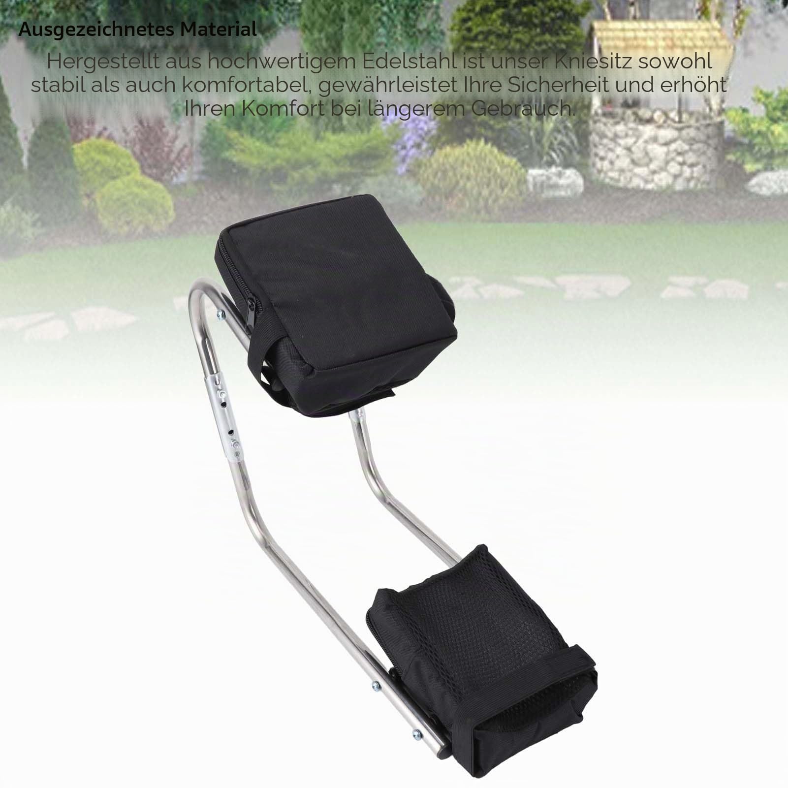 Banapoy Kniesitz Für Die Gartenarbeit, Umschnallbare Kniesitz-Beinstütze, Ergonomischer Knieschutz, Knöchelstütze, Arbeitssparender Kniesitz Zum Schutz Der Knie